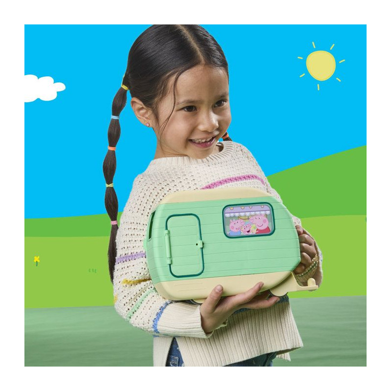 Peppa Pig La caravane des trois petits cochons, coffret de 3 figurine