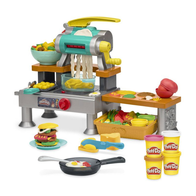 Play-Doh La Cuisine des Petits Chefs, coffret de pâte a modeler avec