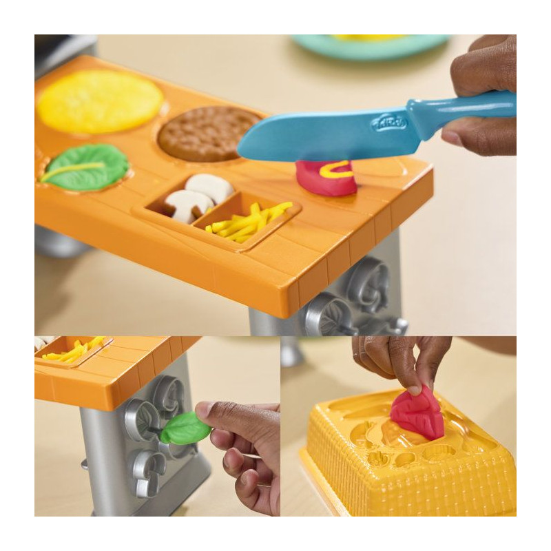 Play-Doh La Cuisine des Petits Chefs, coffret de pâte a modeler avec