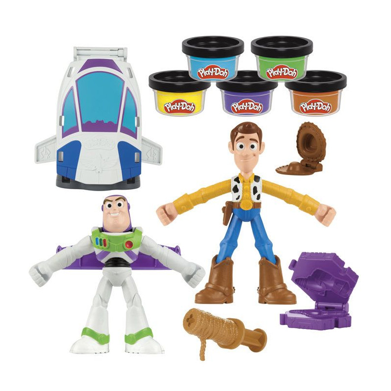 Play Doh Toy Story Créations spatiales, coffret de pâte a modeler, l