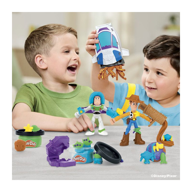 Play Doh Toy Story Créations spatiales, coffret de pâte a modeler, l