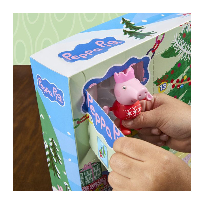 Peppa Pig Calendrier de l'Avent de Peppa et Evie, compte a rebours fes