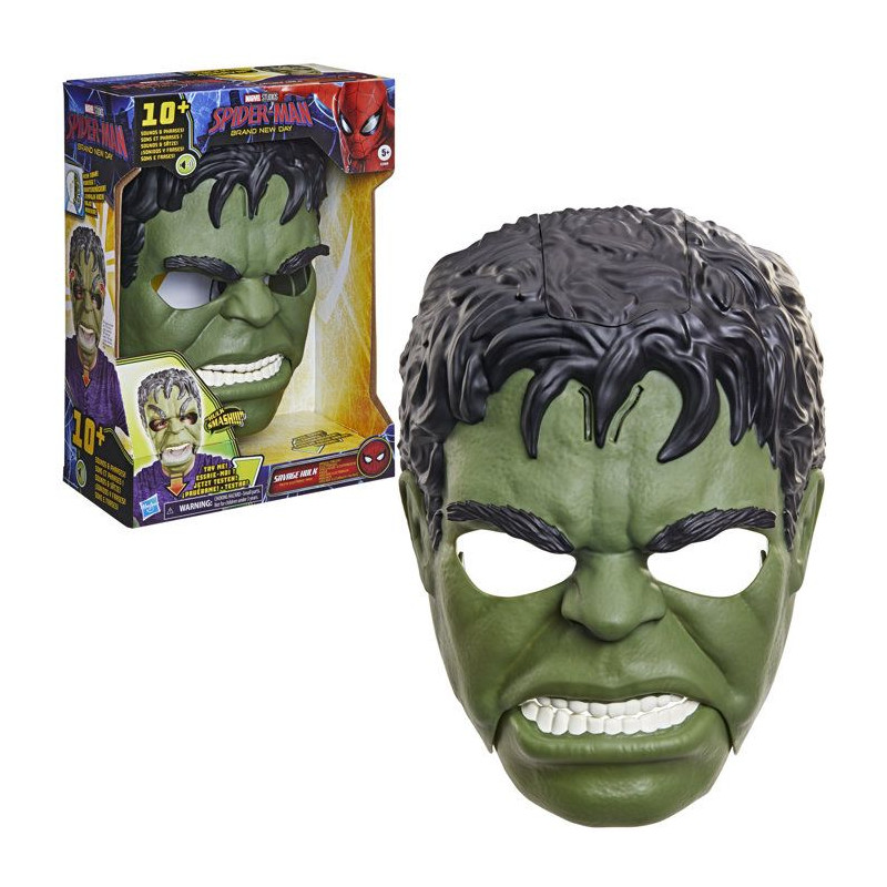Masque parlant de Hulk électronique, jouet de déguisement de super-h