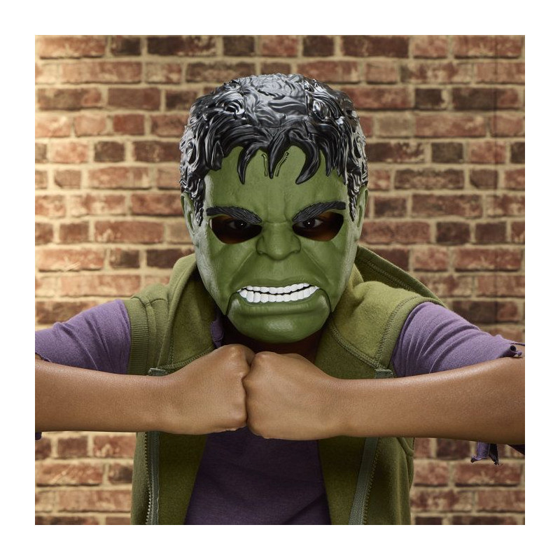 Masque parlant de Hulk électronique, jouet de déguisement de super-h