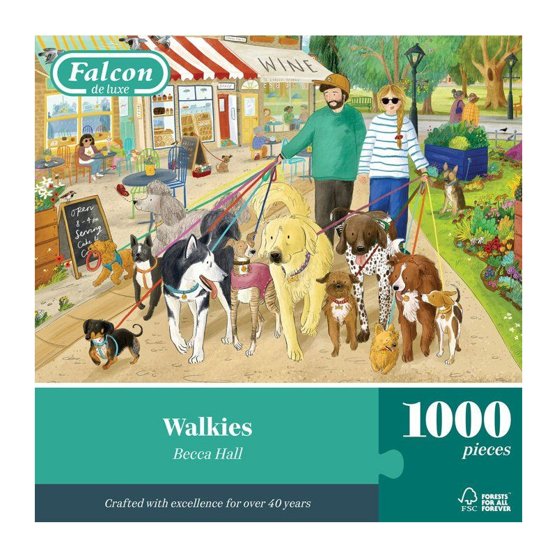Puzzle - JUMBO - FALCON - Walkies - 1000 pieces - Des 12 ans