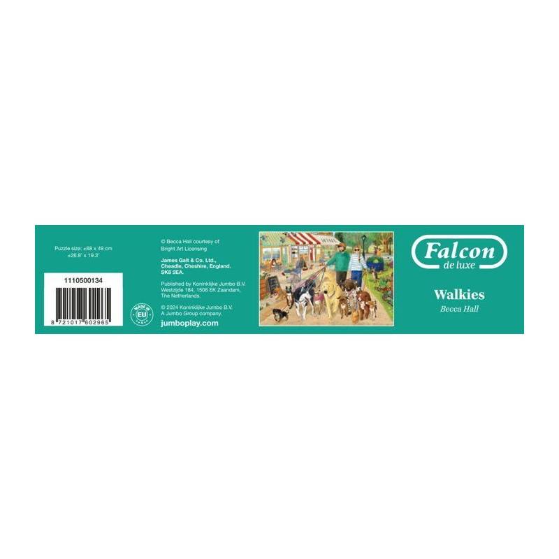 Puzzle - JUMBO - FALCON - Walkies - 1000 pieces - Des 12 ans