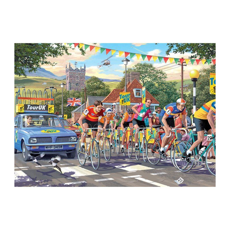 Puzzle - JUMBO - FALCON - The bike race - 1000 pieces - Des 12 ans