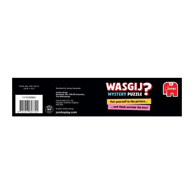 Puzzle - JUMBO - WASGIJ MYSTERY 30 - En plein dans le mille ! - 1000 p