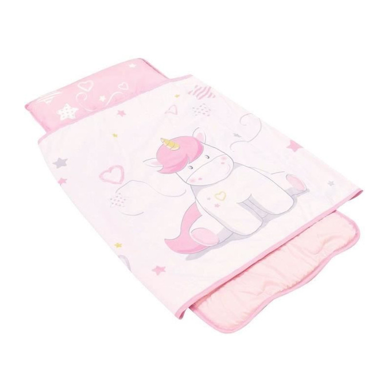 Nap Mat/Sleeping Bag for Children - FUN HOUSE - Unicorn - L.55 x D.121