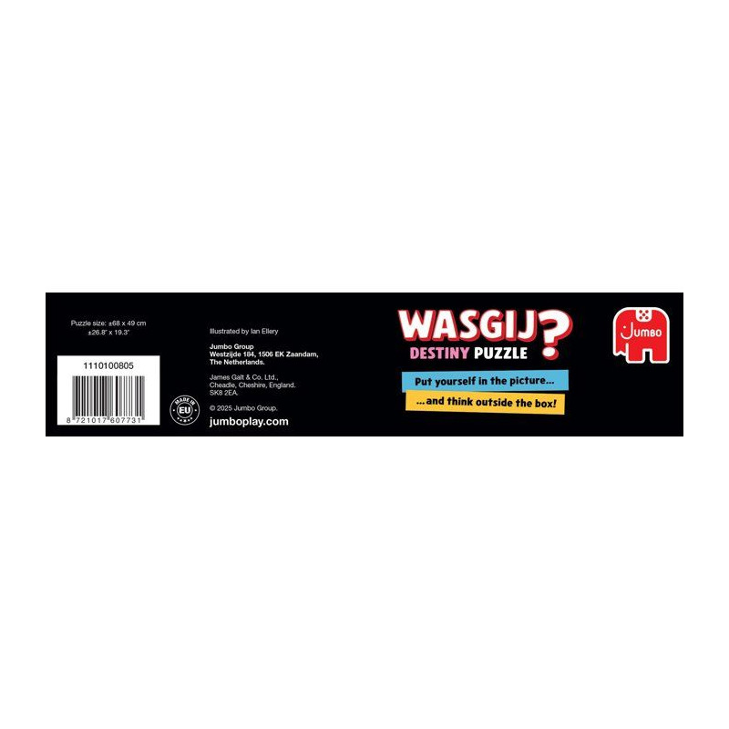 Puzzle - JUMBO - WASGIJ DESTINY 31 - Livraison a domicile ! - 1000 pie
