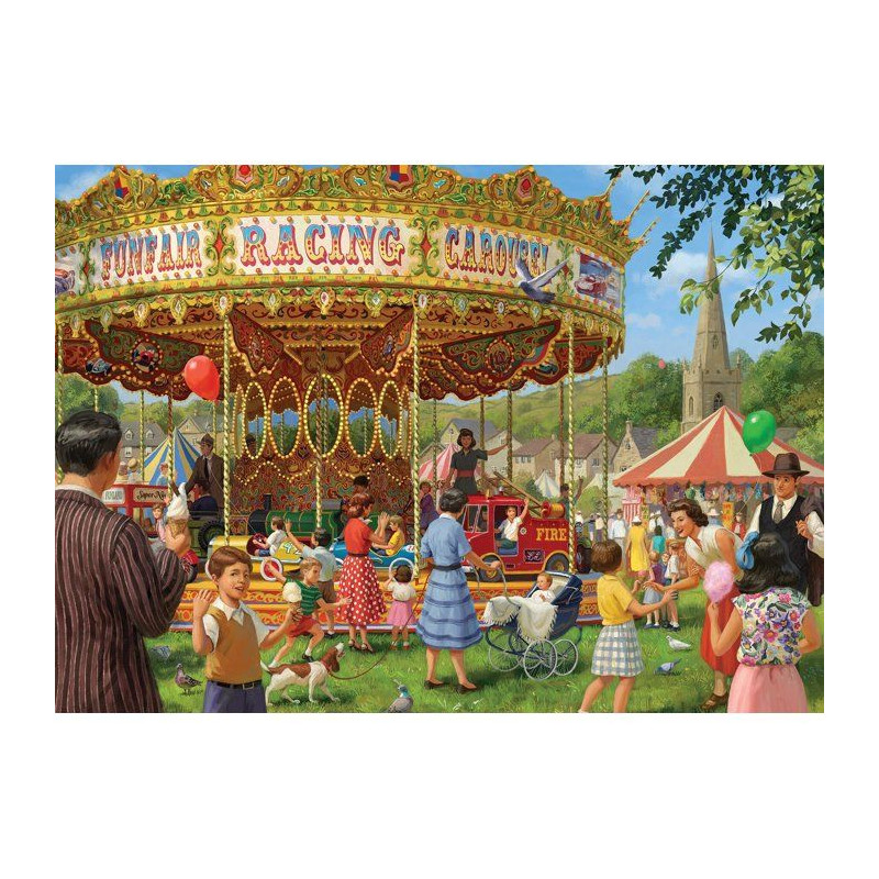 Puzzle - JUMBO - FALCON - The carousel - 1000 pieces - Des 12 ans