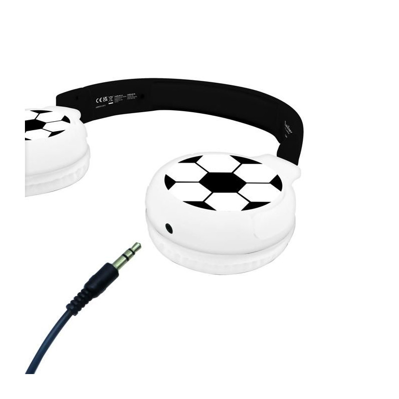 Casque 2 en 1 Football Bluetooth et Filaire avec limitation de son