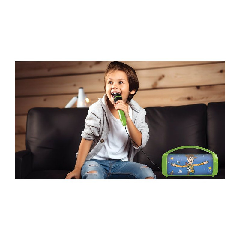 Enceinte Bluetooth - Lexibook - Toy Story - Boule a Neige Stitch - Ble