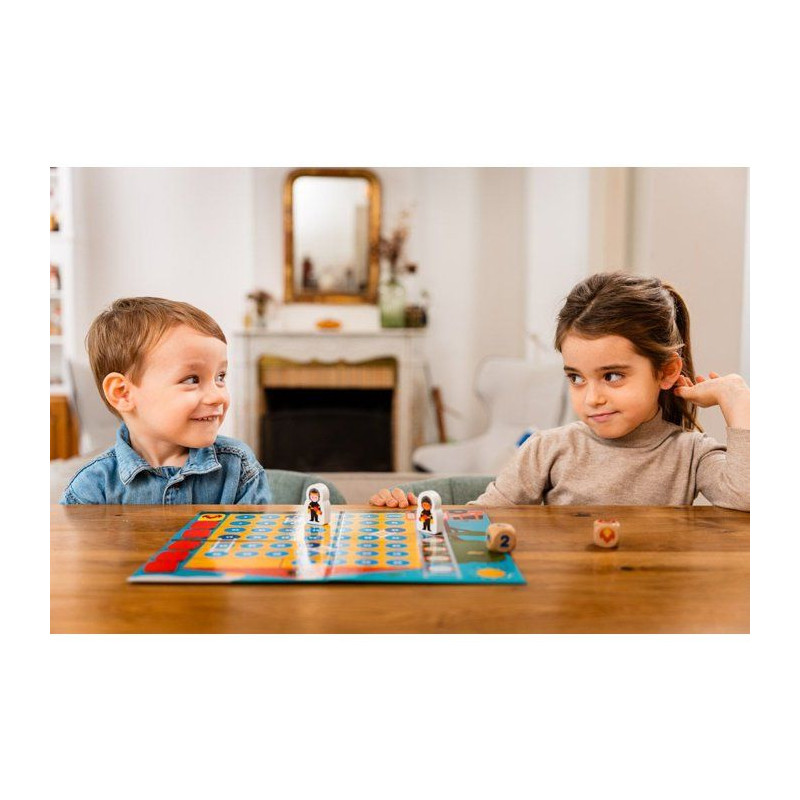 Allô les pompiers ! - Jeu d'apprentissage - NATHAN - 1 a 4 joueurs -