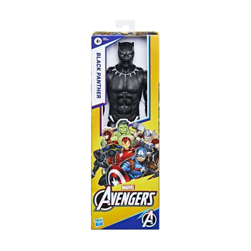 Figurine Black Panther 30 cm, jouet Avengers Titan Hero Series pour e