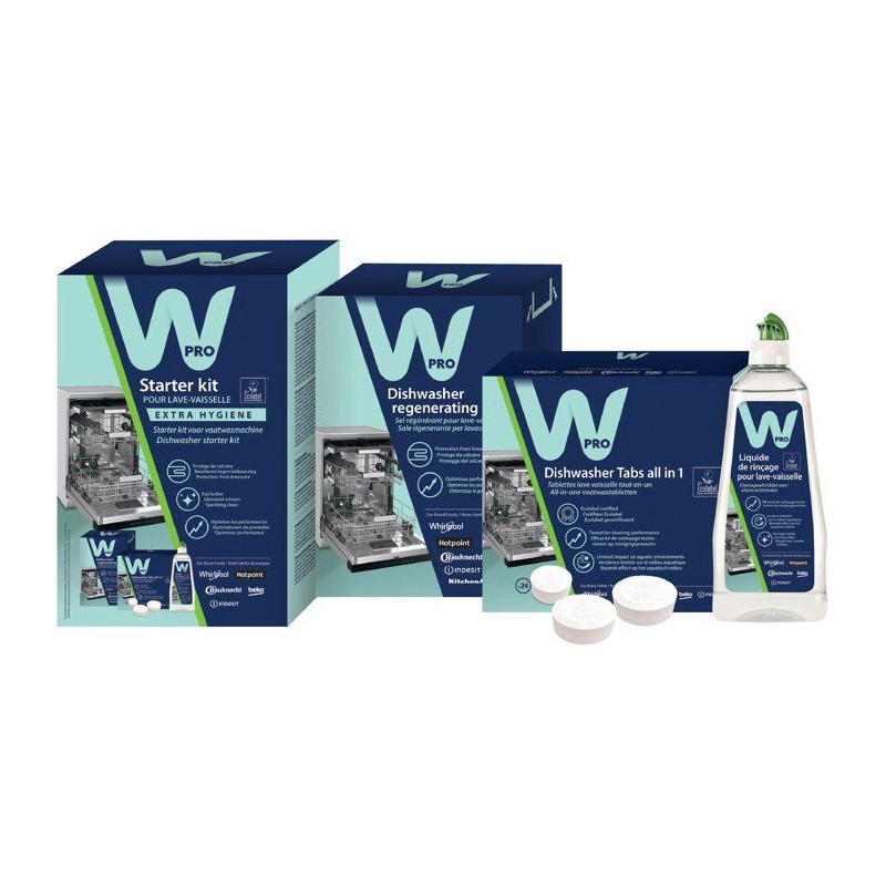 Kit démarrage lave-vaisselle - WPRO - KDW025 - Solution complète - 3