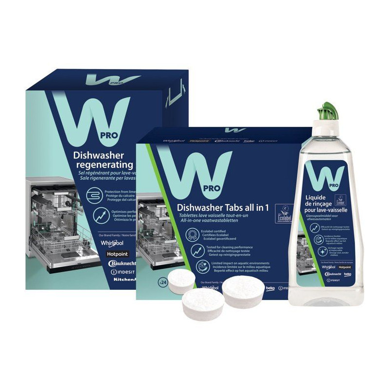 Kit démarrage lave-vaisselle - WPRO - KDW025 - Solution complète - 3