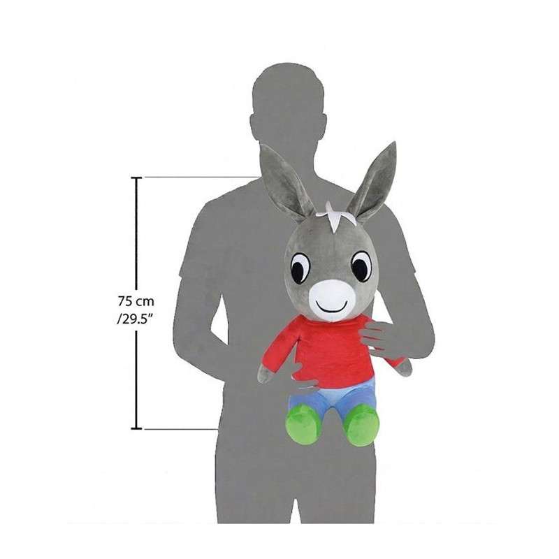 Peluche géante XXL - Trotro - JEMINI - 65 cm - Grande taille - Lavabl