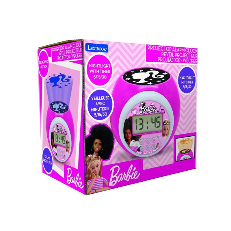 Réveil Projecteur Barbie