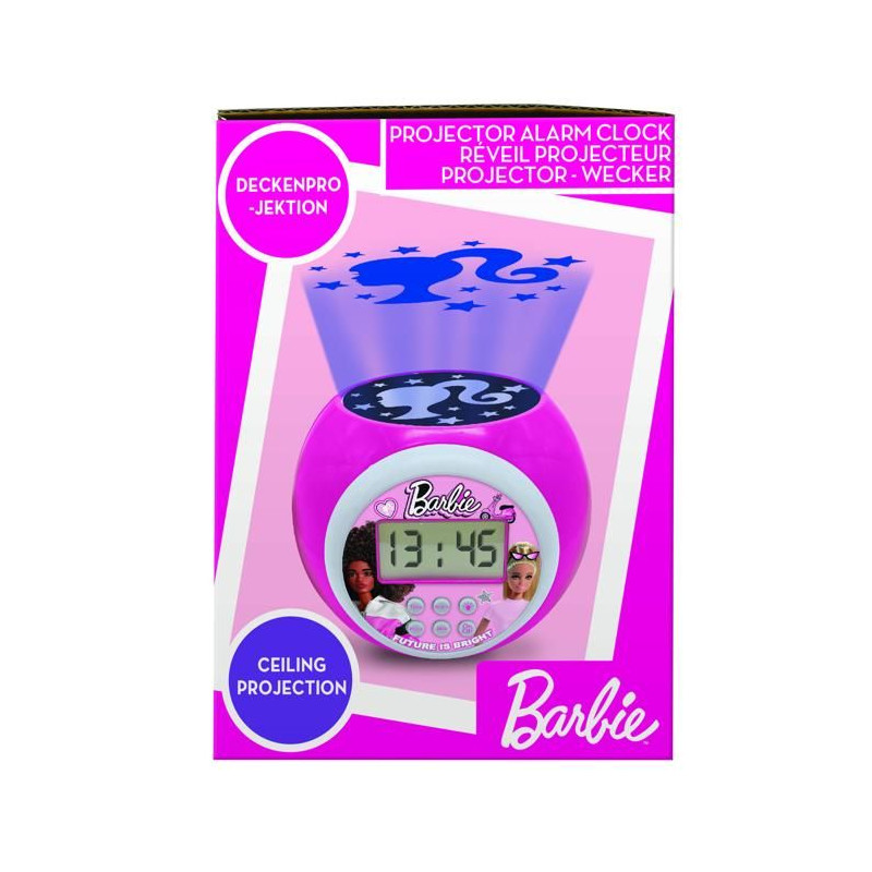 Réveil Projecteur Barbie