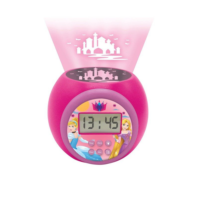 Réveil projecteur Disney Princesse