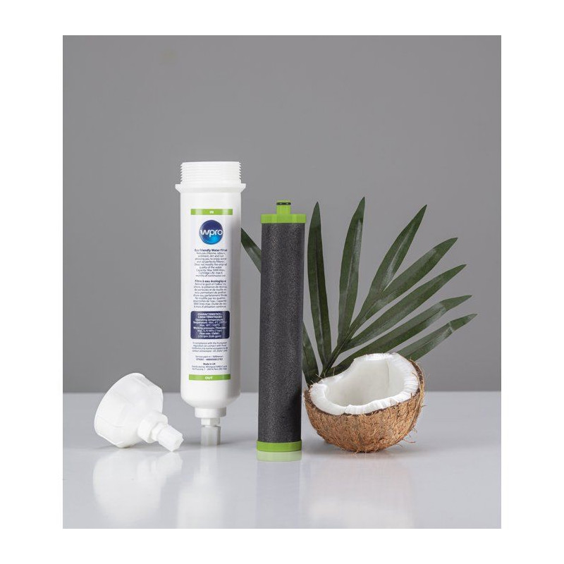 Cartouche filtre eau - WPRO - EFK001 - Réutilisable - Éco-responsabl