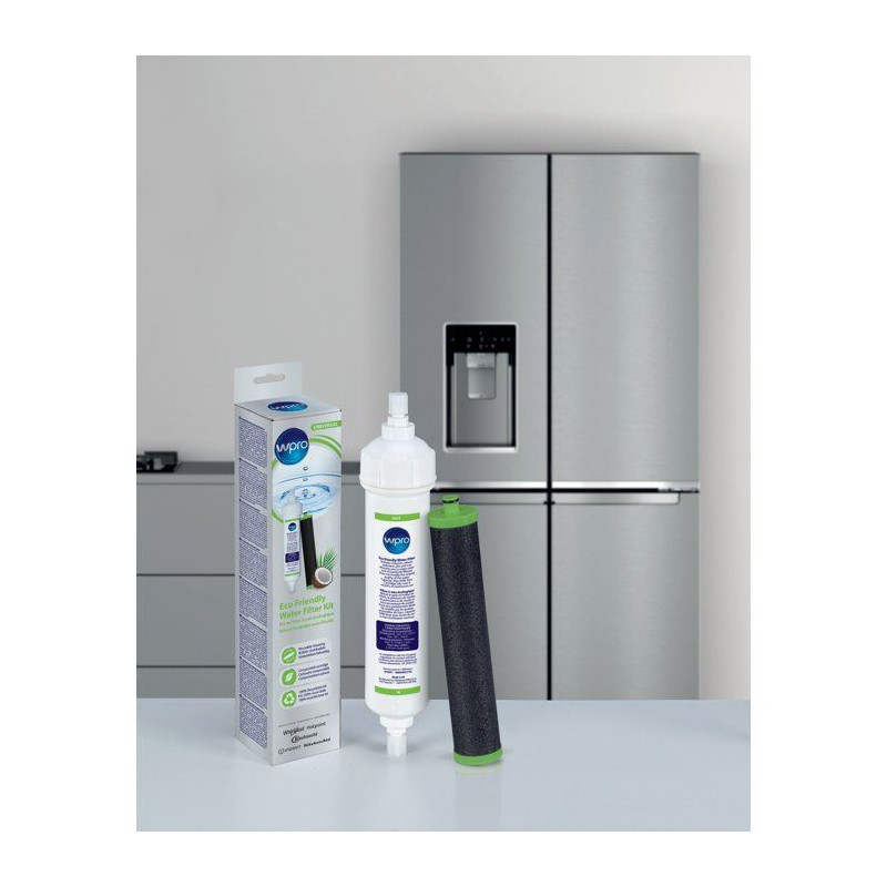 Cartouche filtre eau - WPRO - EFK001 - Réutilisable - Éco-responsabl