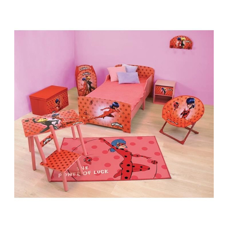 Fun house miraculous ladybug coat rack for children H.37 x L.21.5 x D.