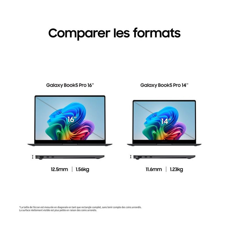 PC portable - SAMSUNG - Galaxy Book 5 Pro - 14'' - Intel Core Ultra 7