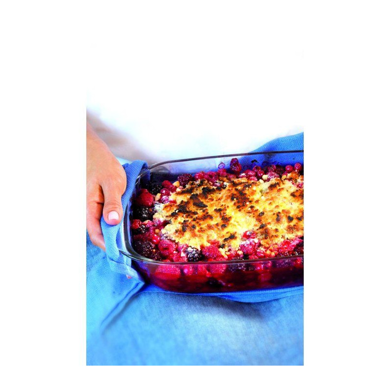 Service de plats pour four - DURALEX - Ovenchef Transparent - 3 plats