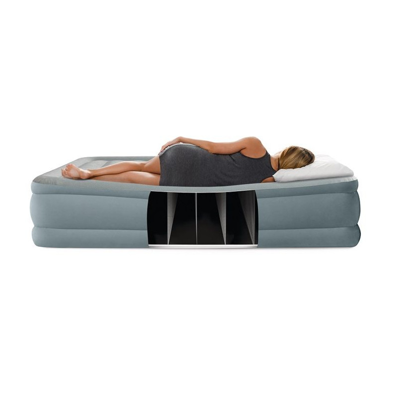 Matelas gonflable INTEX - 64824ND - Premium Comfort - 2,03 x 1,52 x 0,