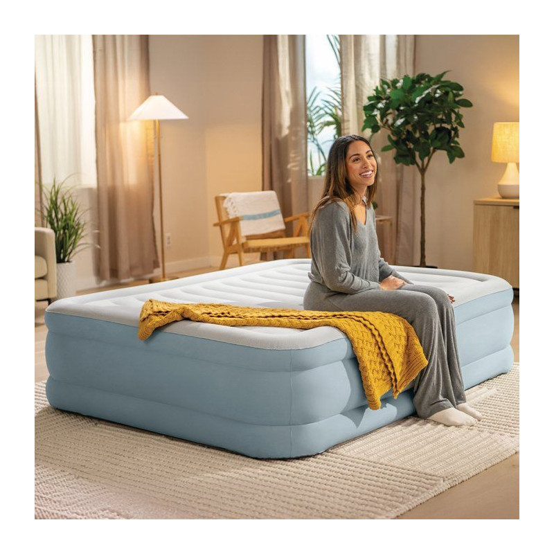 Matelas gonflable INTEX - 64824ND - Premium Comfort - 2,03 x 1,52 x 0,