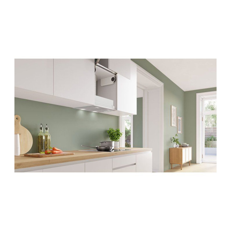 Groupe filtrant 53 cm - Bosch Serie 4 - metalLook - H 21,5 x L 50 x P