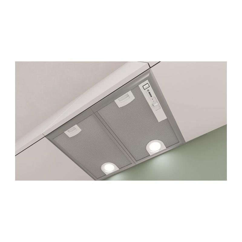Groupe filtrant 53 cm - Bosch Serie 4 - metalLook - H 21,5 x L 50 x P