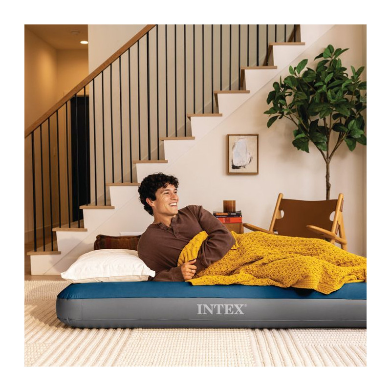 Matelas gonflable INTEX - 64187NP - Prestige Downy - 1,91 x 0,99 x 0,2