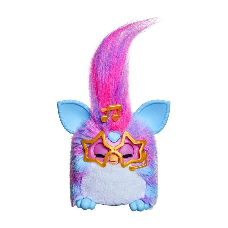 Furby Vibes Framboise bleue, peluche électronique interactive pour fi