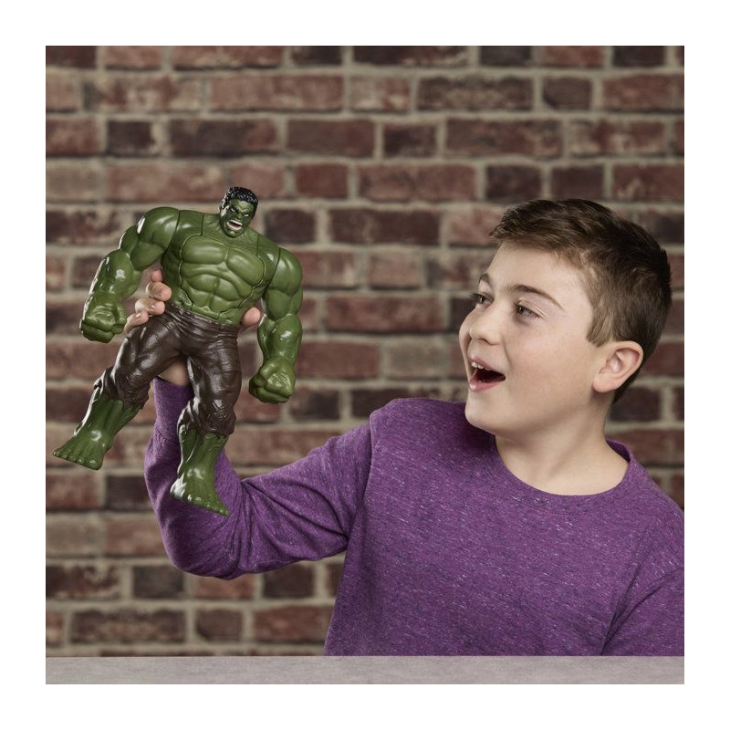 Figurine Hulk Frappe sauvage de 29 cm, Marvel Spider-Man: Brand New D