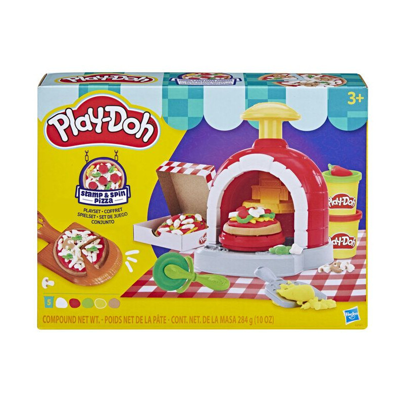PLAY-DOH - G29215L0 - Play-Doh Coffret Four a pizzas tournant - Multic
