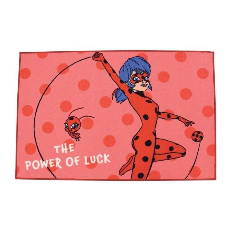 Tapis Ladibug Fun House Miraculous - 120 x 80 cm