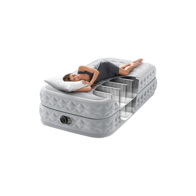 Matelas gonflable INTEX - 64488ND - Supreme Air Flow - 1,91 x 0,99 x 0
