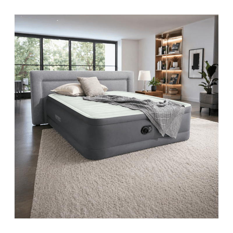 Matelas gonflable INTEX - 64906ND - PremAire Large - 2,03 x 1,52 x 0,4