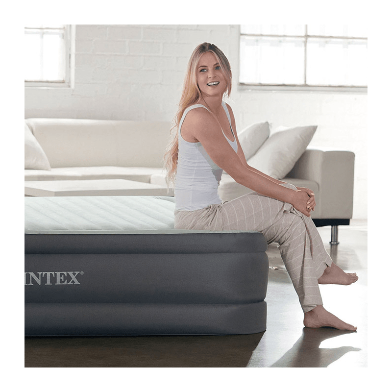Matelas gonflable INTEX - 64906ND - PremAire Large - 2,03 x 1,52 x 0,4