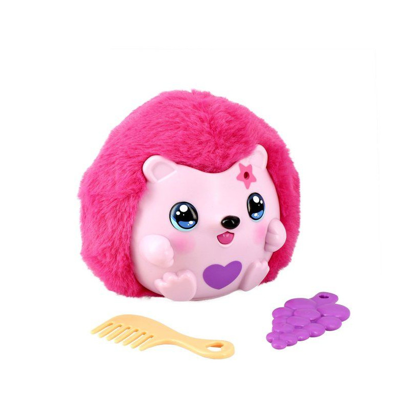 Funtasy Family - Peluche intéractive - JUMBO - Kiss Meez Hérisson -