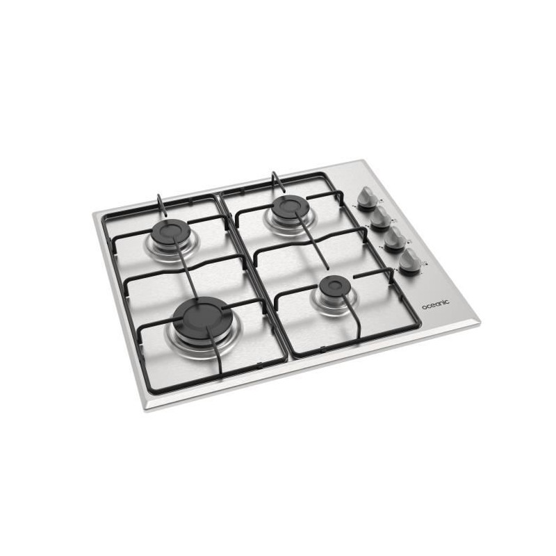 Table 4 foyers OCEANIC - Gaz inox