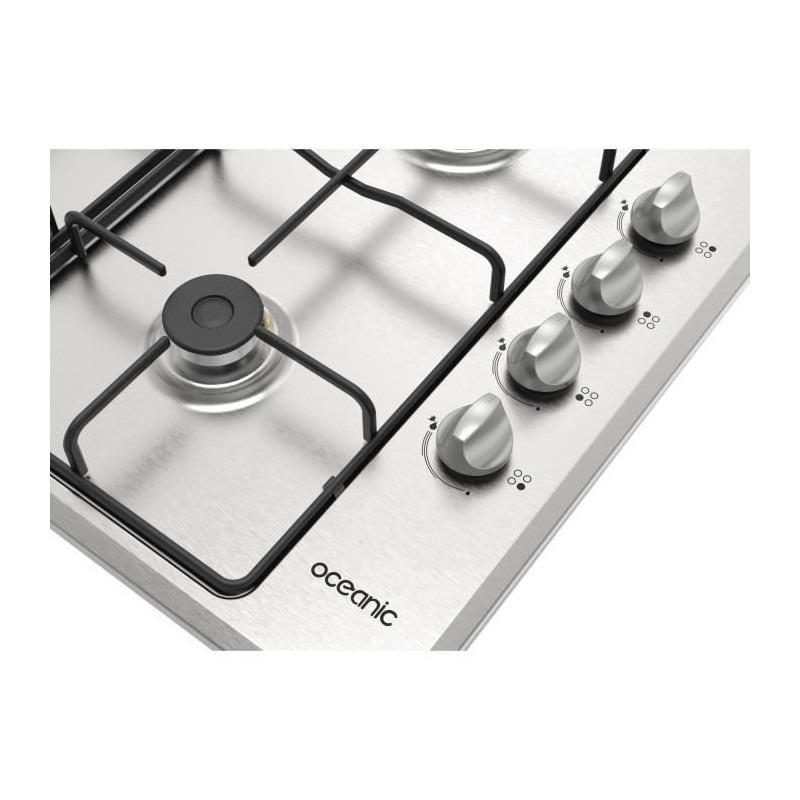 Table 4 foyers OCEANIC - Gaz inox
