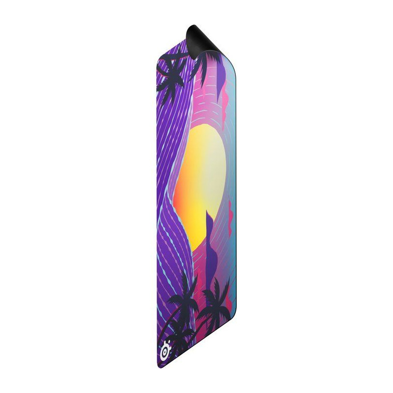 Tapis de souris gaming - STEELSERIES - QcK XXL - Neon Sunset - 900 x 4