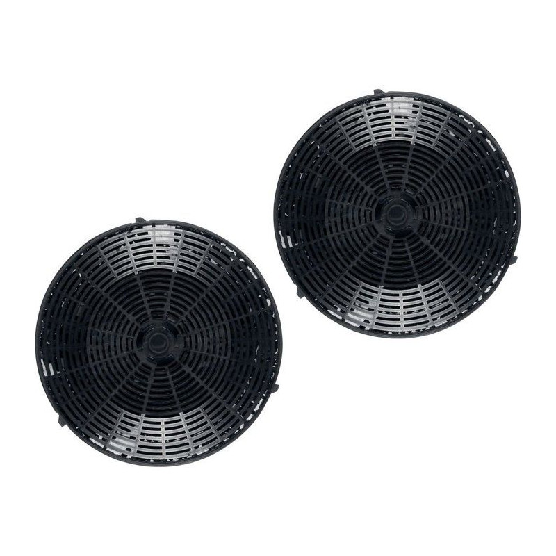 Filtre charbon hotte x2 - WPRO - CHF57 - Auto-extinguible - Indicateur