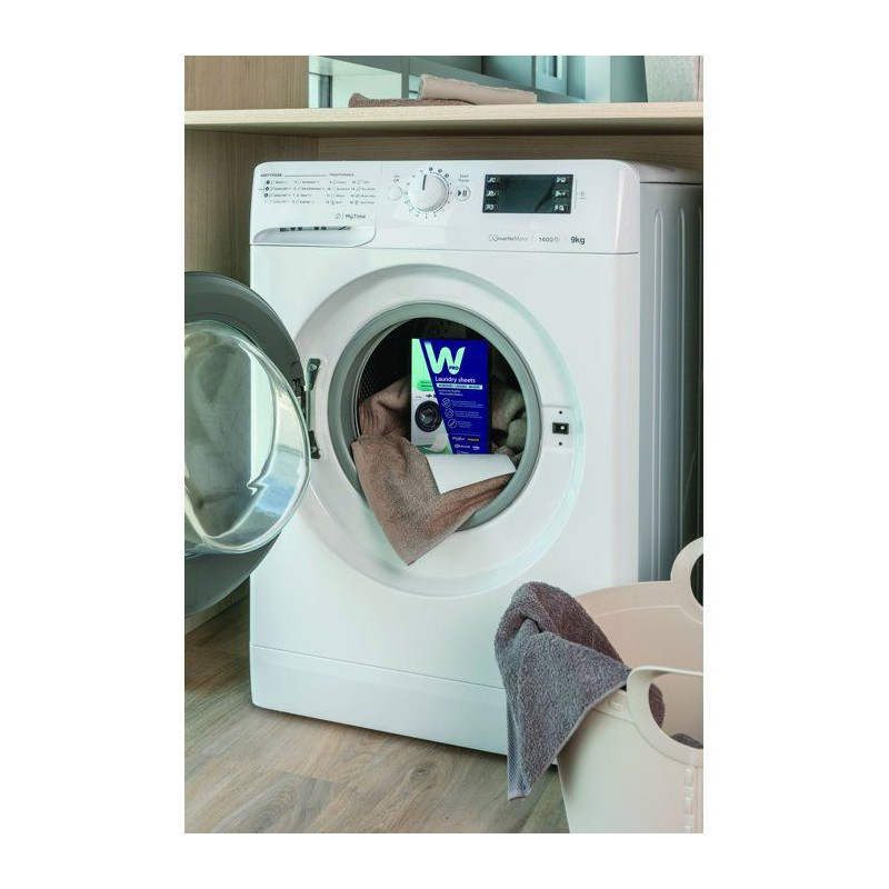 Lessive feuilles - WPRO - LDS025 - Éco-responsable - Compact - Lavage