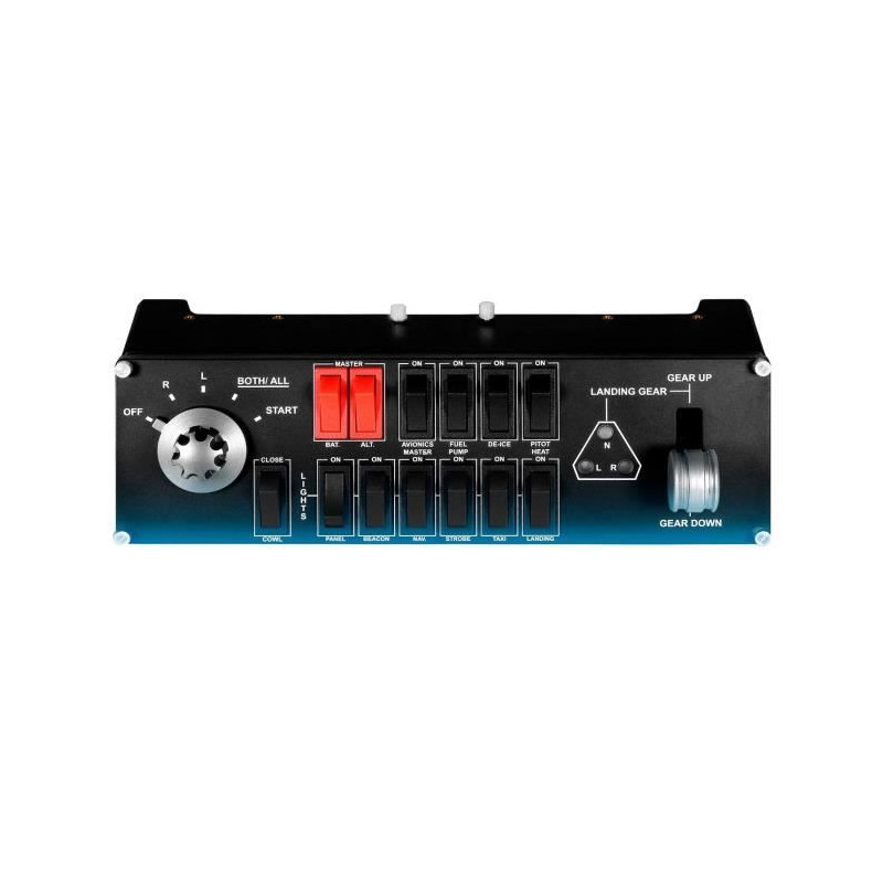 Panneau de commutation - Filaire - Saitek by Logitech G - Pro Flight s