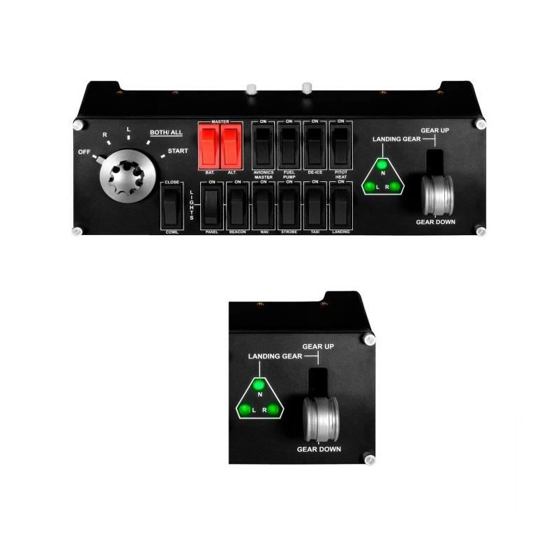 Panneau de commutation - Filaire - Saitek by Logitech G - Pro Flight s